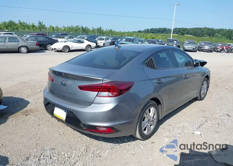 2019 Hyundai Elantra Sel/Value/Limited from USA, damaged, VIN KMHD84LFXKU744083